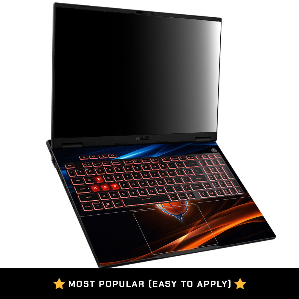 City Court Glow Asus TUF Gaming F16 2025 3D Laptop Skin