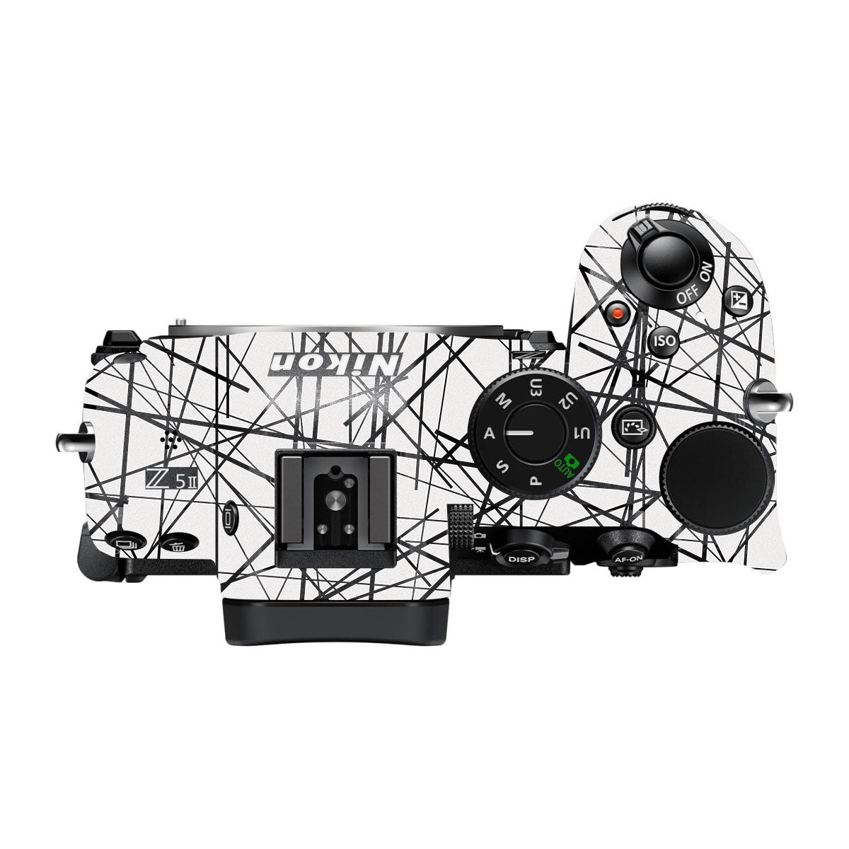 Textured White Chaos Line Nikon Z5 II Camera Skin