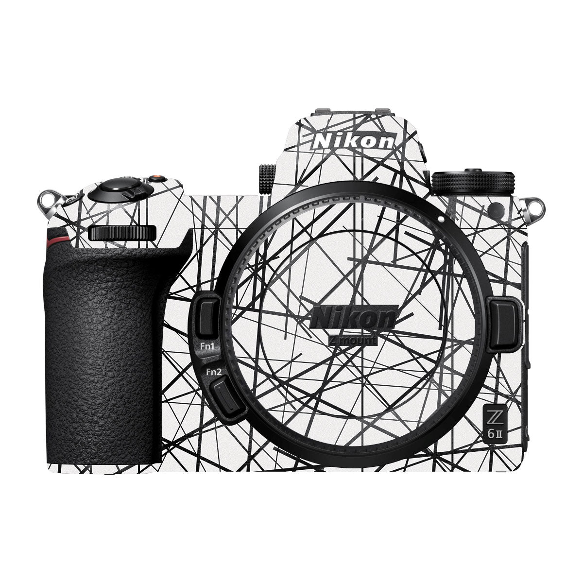 Textured White Chaos Line Nikon Z6 II Camera Skin