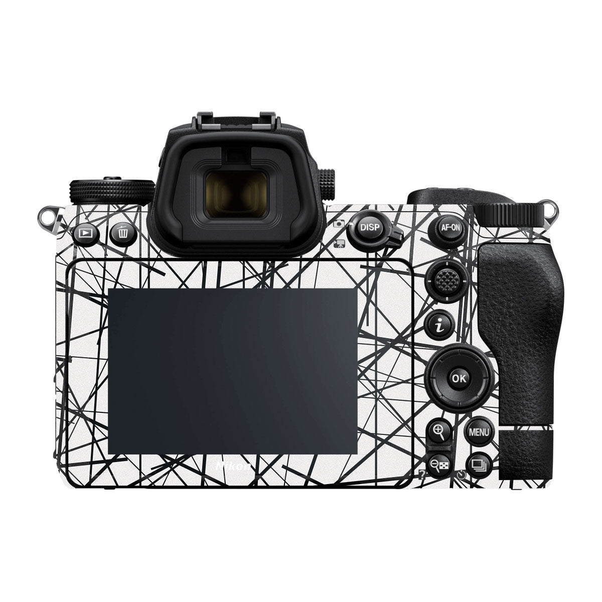Textured White Chaos Line Nikon Z6 II Camera Skin