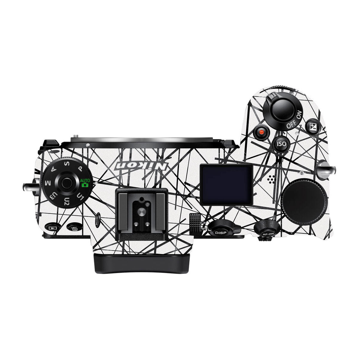 Textured White Chaos Line Nikon Z7 Camera Skin
