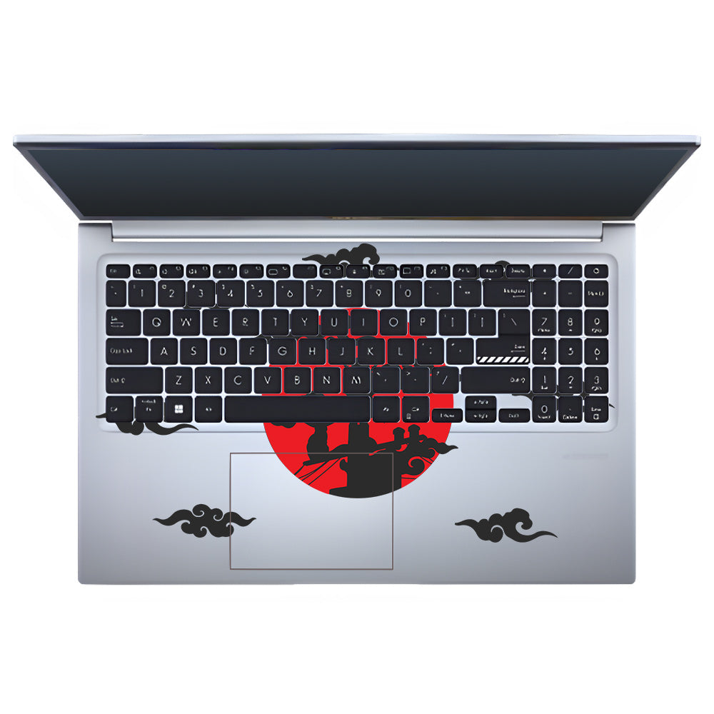 Transparent Moonlight Ninja Warrior Asus Vivobook 15 X1502ZA Laptop Skin