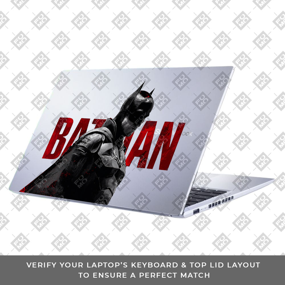 Transparent Shadow Vigilante Asus Vivobook 15 X1502ZA Laptop Skin