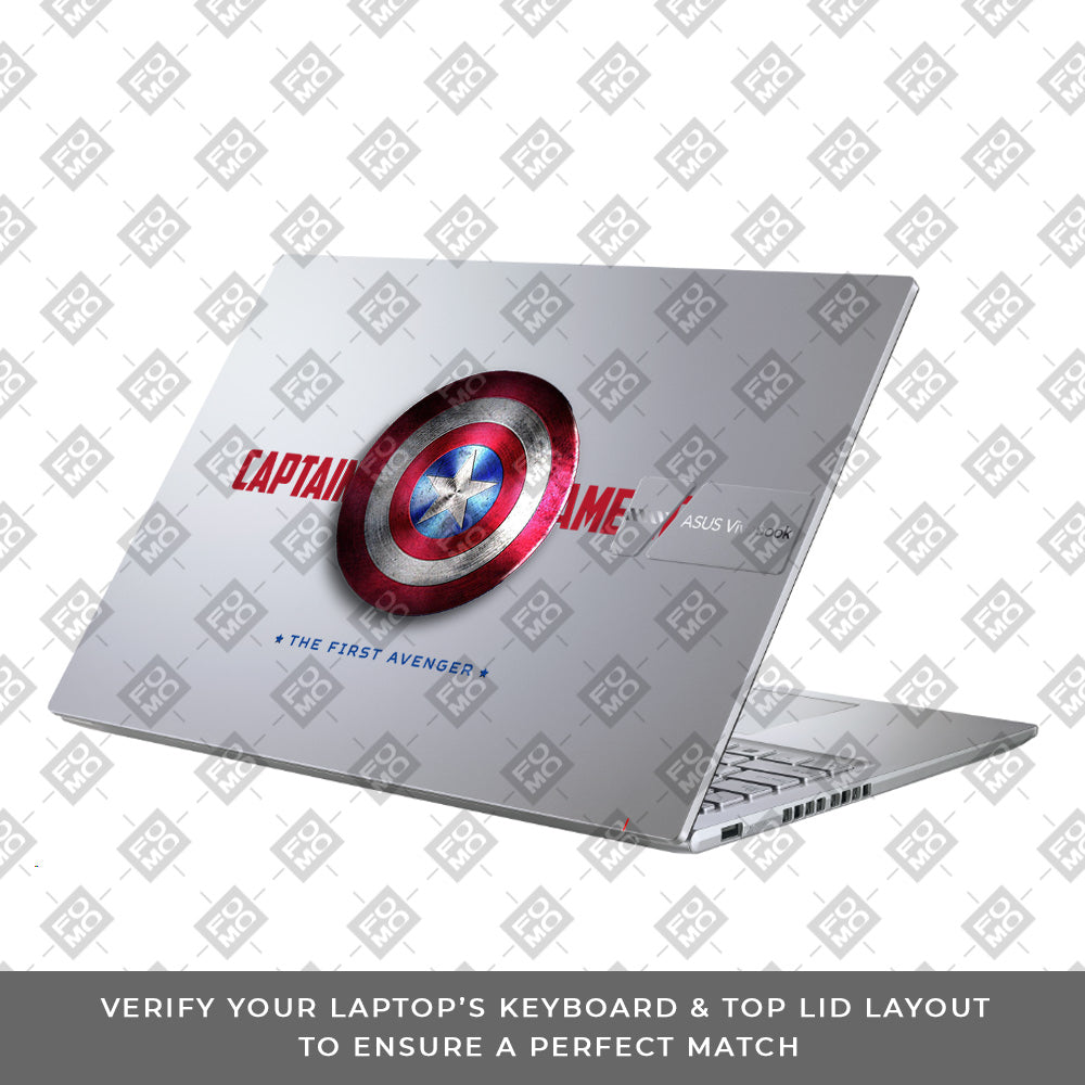 Transparent Shield of Honor Asus Vivobook X1605ZA Laptop Skin