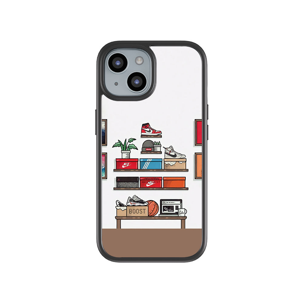 Sneakerhead Haven Skin with Shockguard Armour Magsafe Case for Apple iPhone 15 Plus