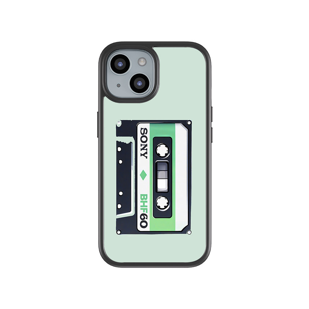 Retro Replay Skin with Shockguard Armour Magsafe Case for Apple iPhone 15 Plus