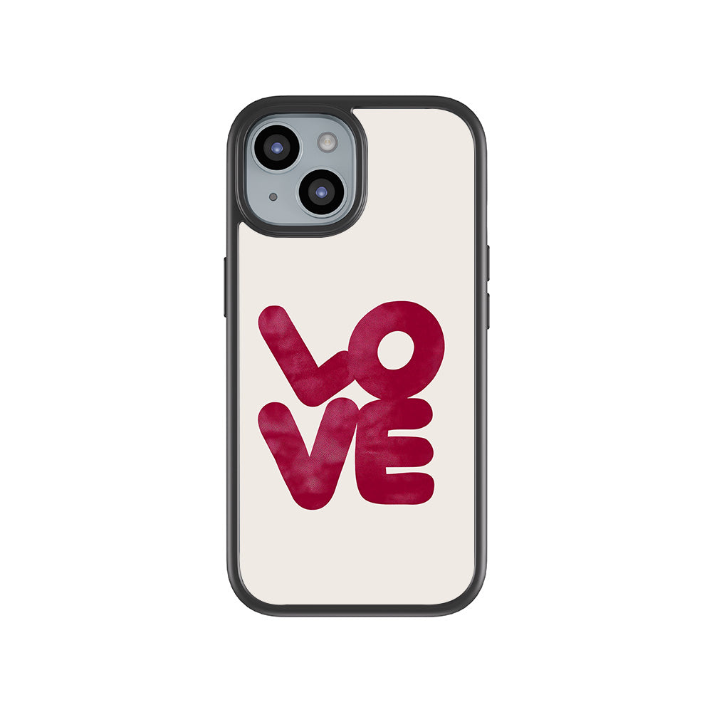 Velvet Love Skin with Shockguard Armour Magsafe Case for Apple iPhone 15 Plus