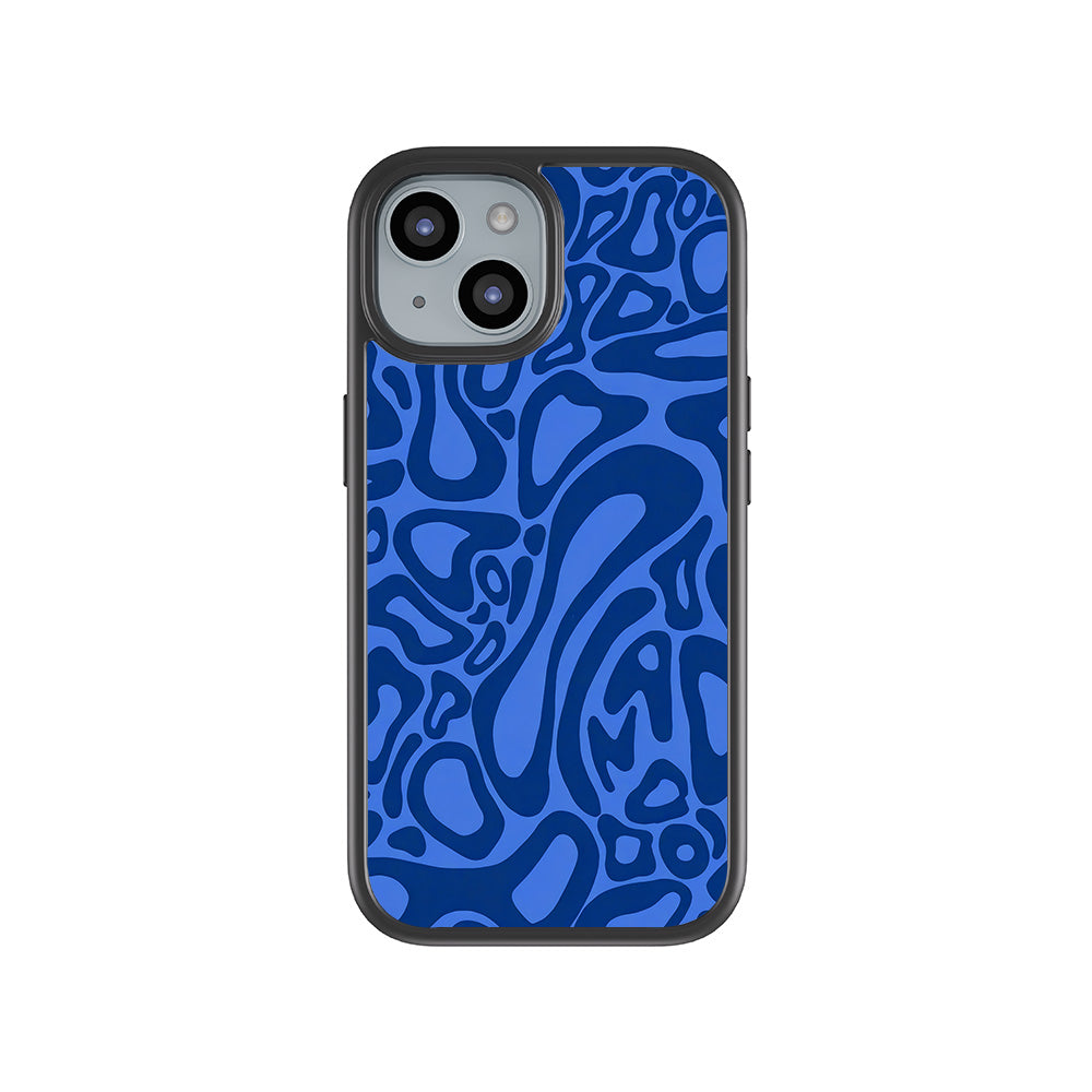 Deep Flow Skin with Shockguard Armour Magsafe Case for Apple iPhone 15