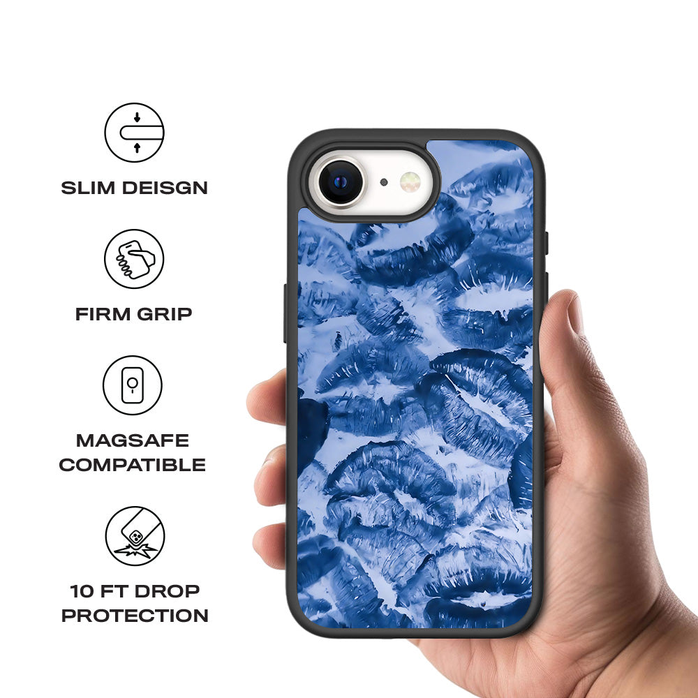 Midnight Kiss Skin with Shockguard Armour Magsafe Case for Apple iPhone 16E
