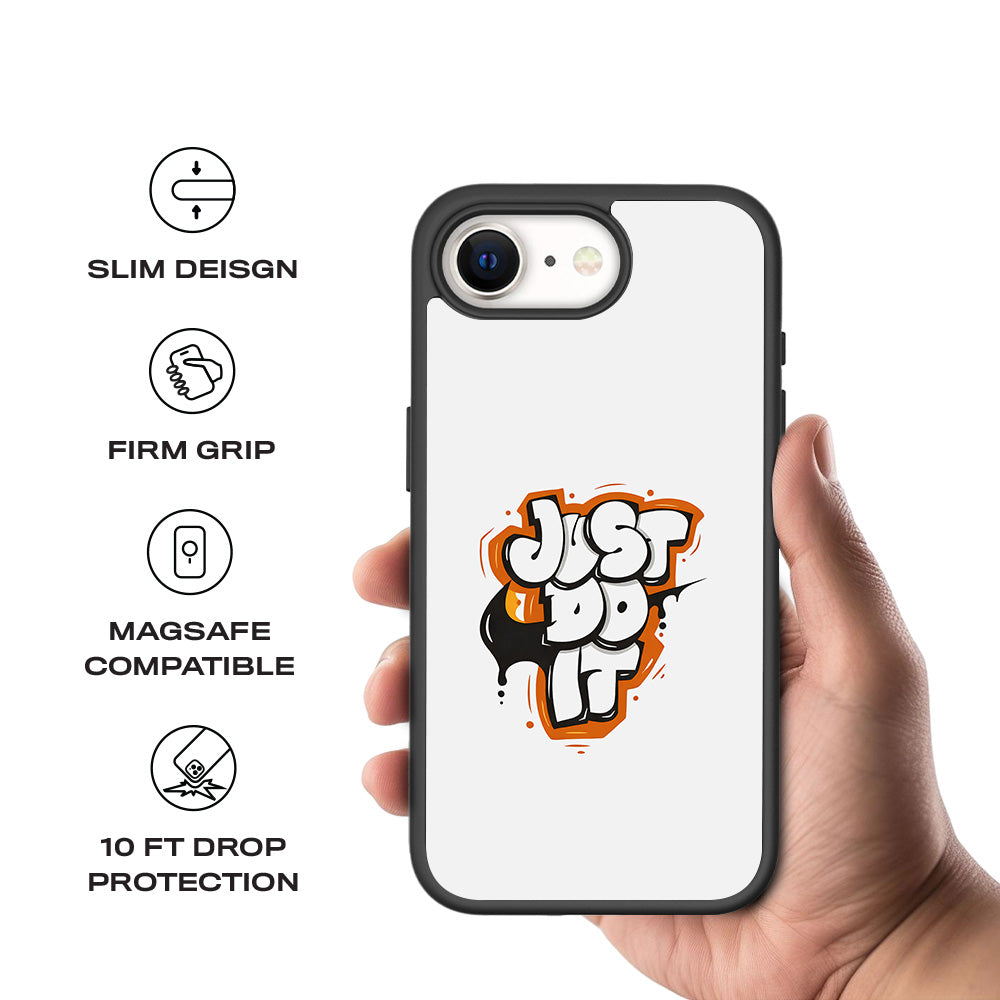 Do It Loud Skin with Shockguard Armour Magsafe Case for Apple iPhone 16E
