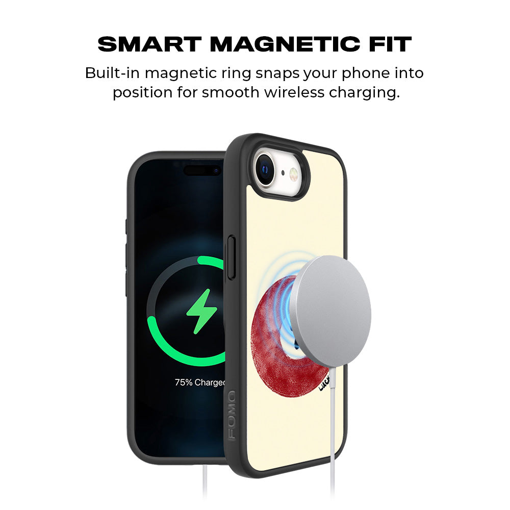 Fortune Loop Skin with Shockguard Armour Magsafe Case for Apple iPhone 16E