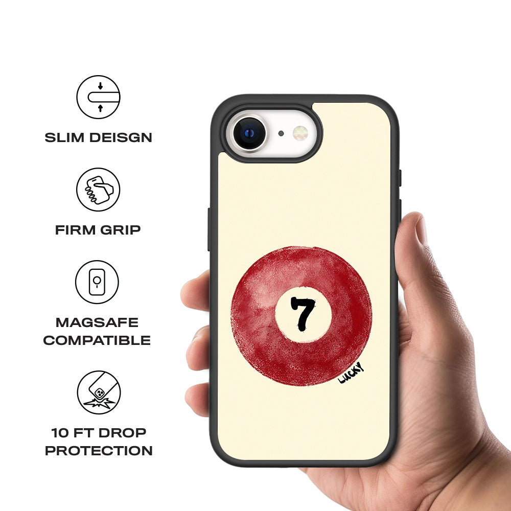 Fortune Loop Skin with Shockguard Armour Magsafe Case for Apple iPhone 16E