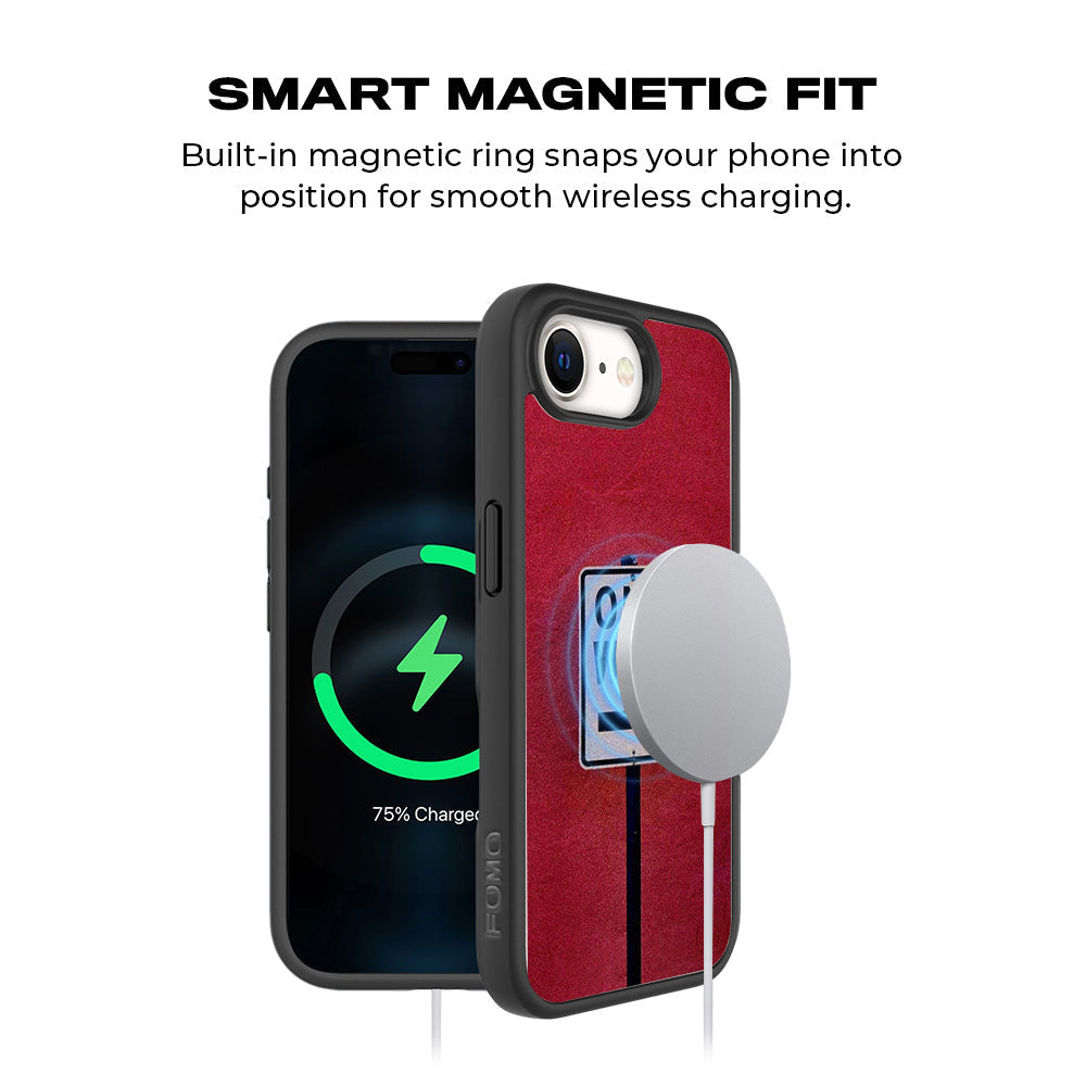 Forward Motion Skin with Shockguard Armour Magsafe Case for Apple iPhone 16E