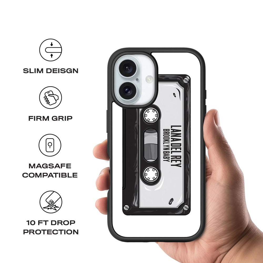 Brooklyn Baby Skin with Shockguard Armour Magsafe Case for Apple iPhone 16 Plus