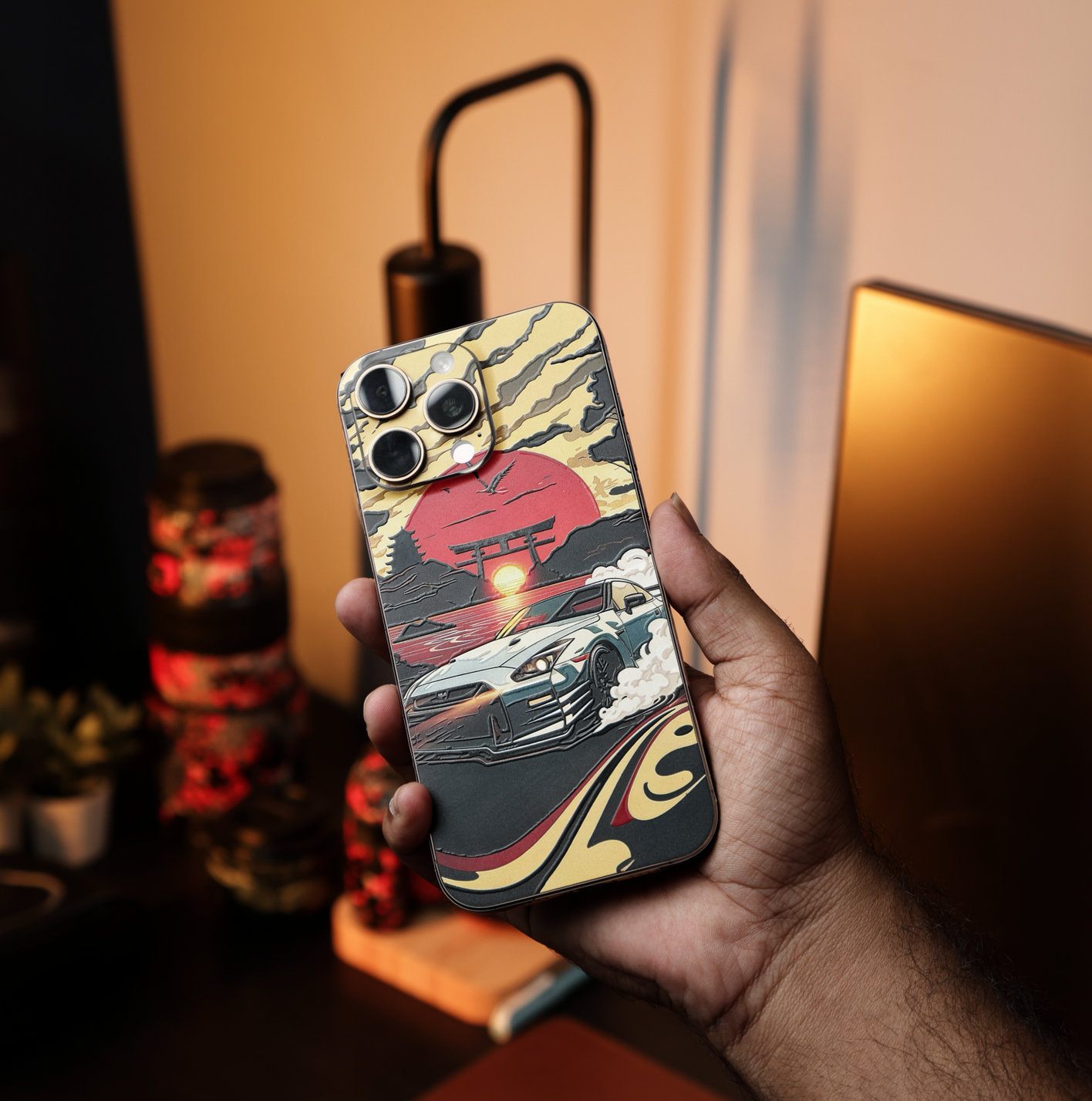 JDM Nissan GTR 3D Mobile Skin