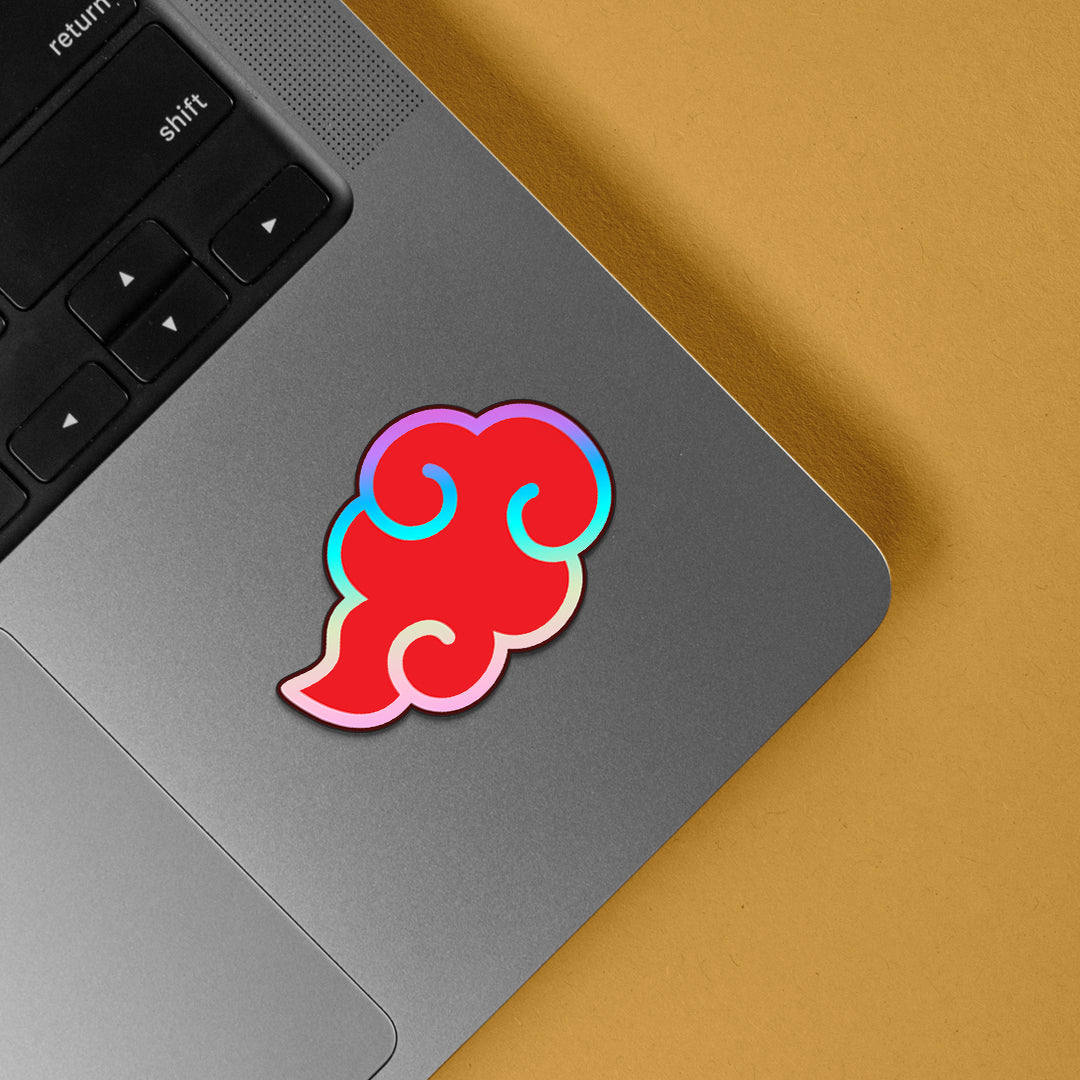 Akatstuki Logo Holographic Stickers