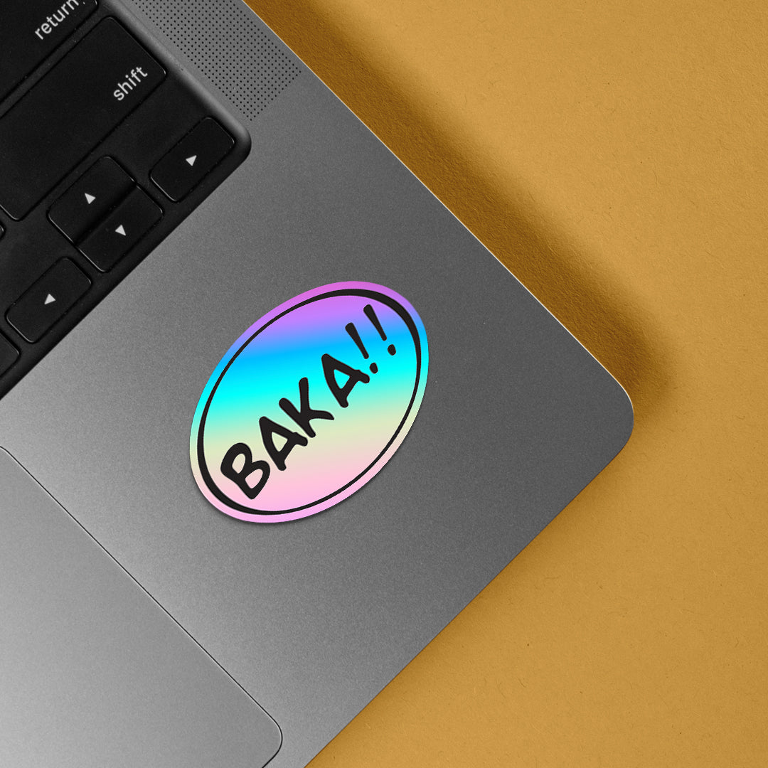 Baka Holographic Stickers