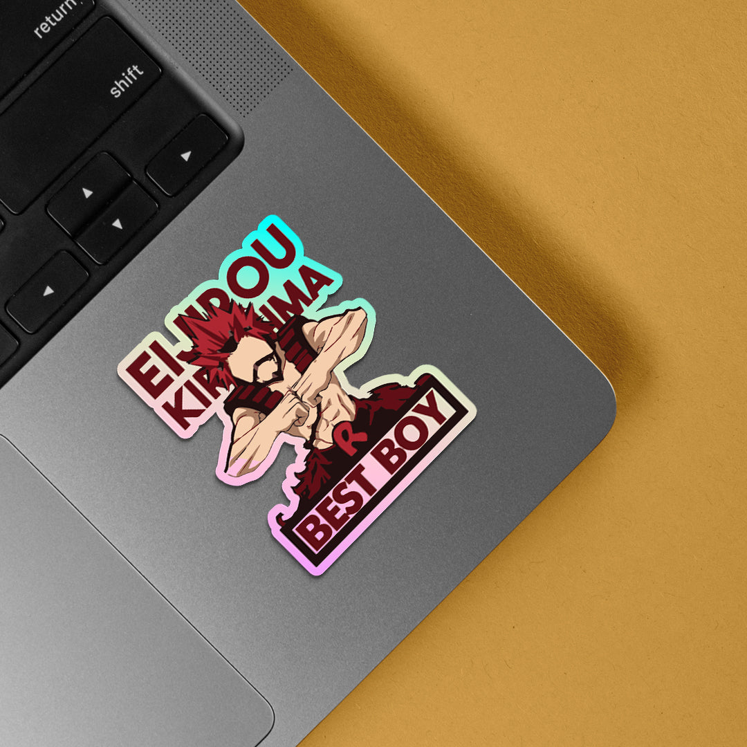Eijiro Best Boy Holographic Stickers