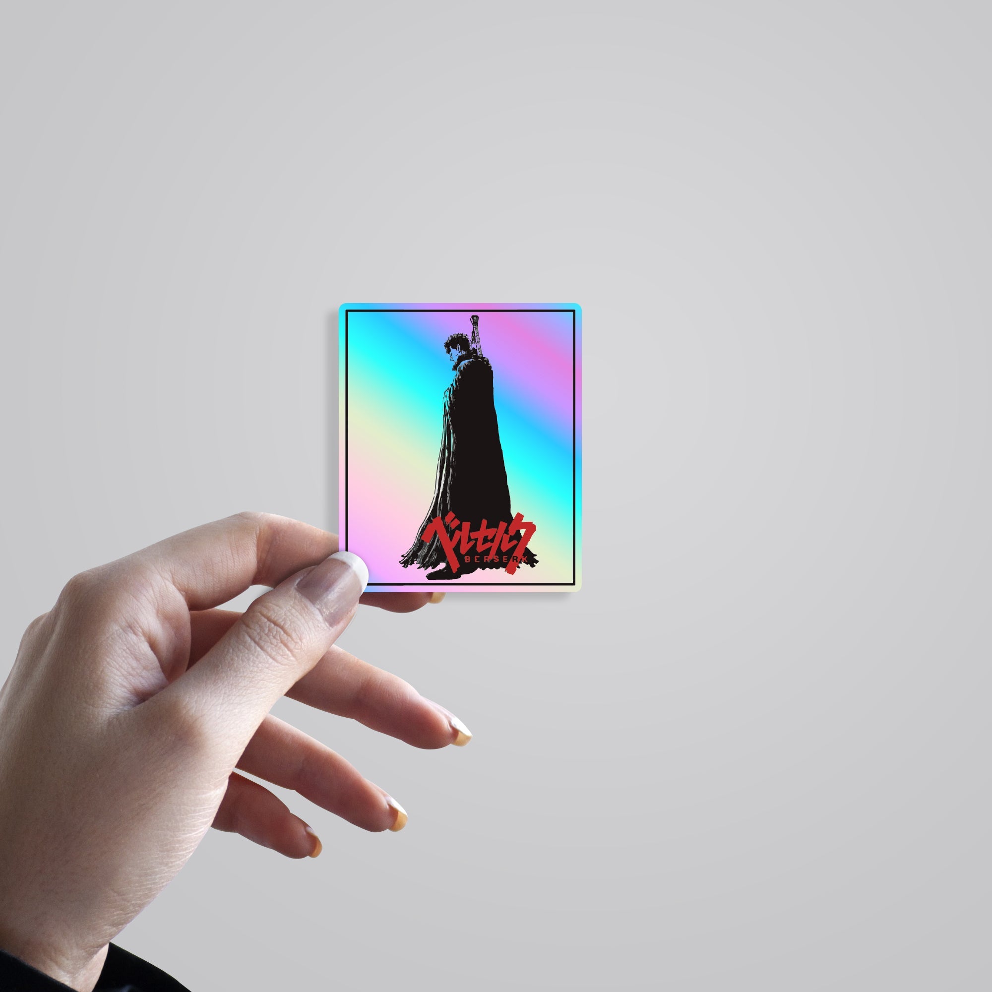 Guts of Berserk Holographic Stickers
