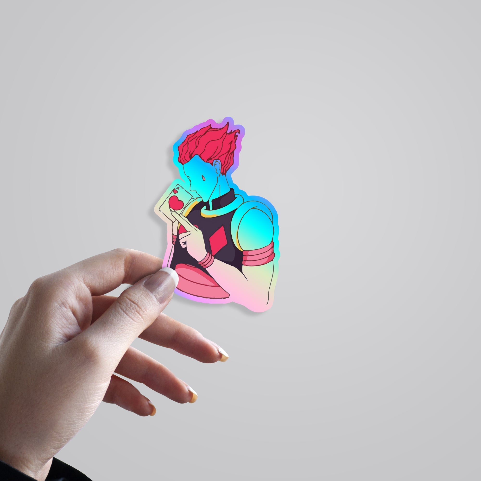 Hisoka Morow Holographic Stickers