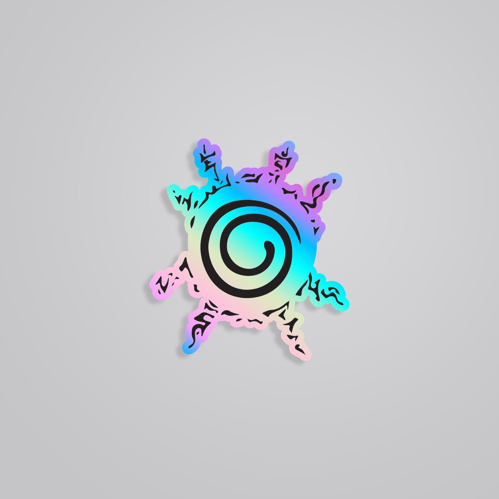 Fomo Store Holographic Stickers Anime Naruto Seal