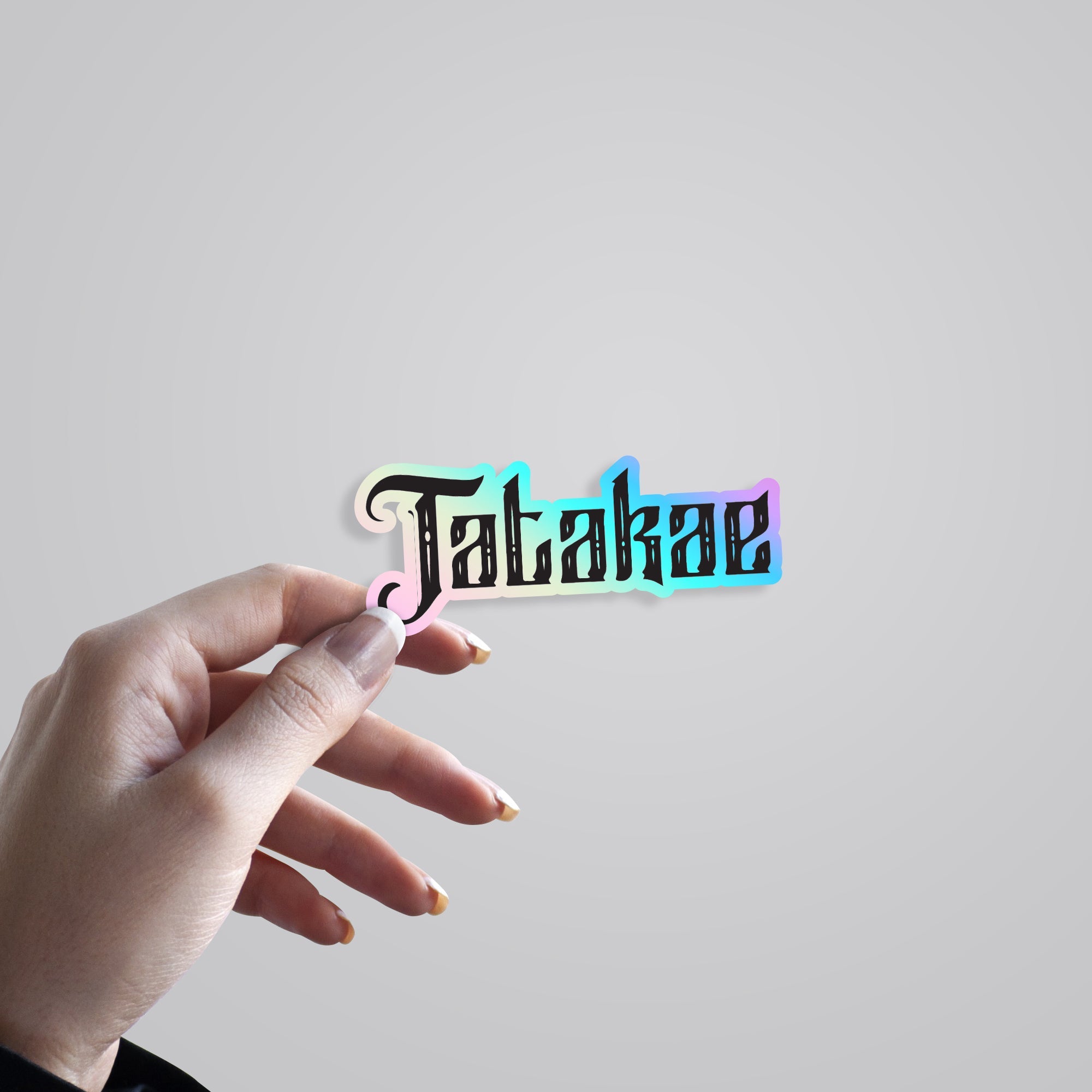 Tatakae Holographic Stickers