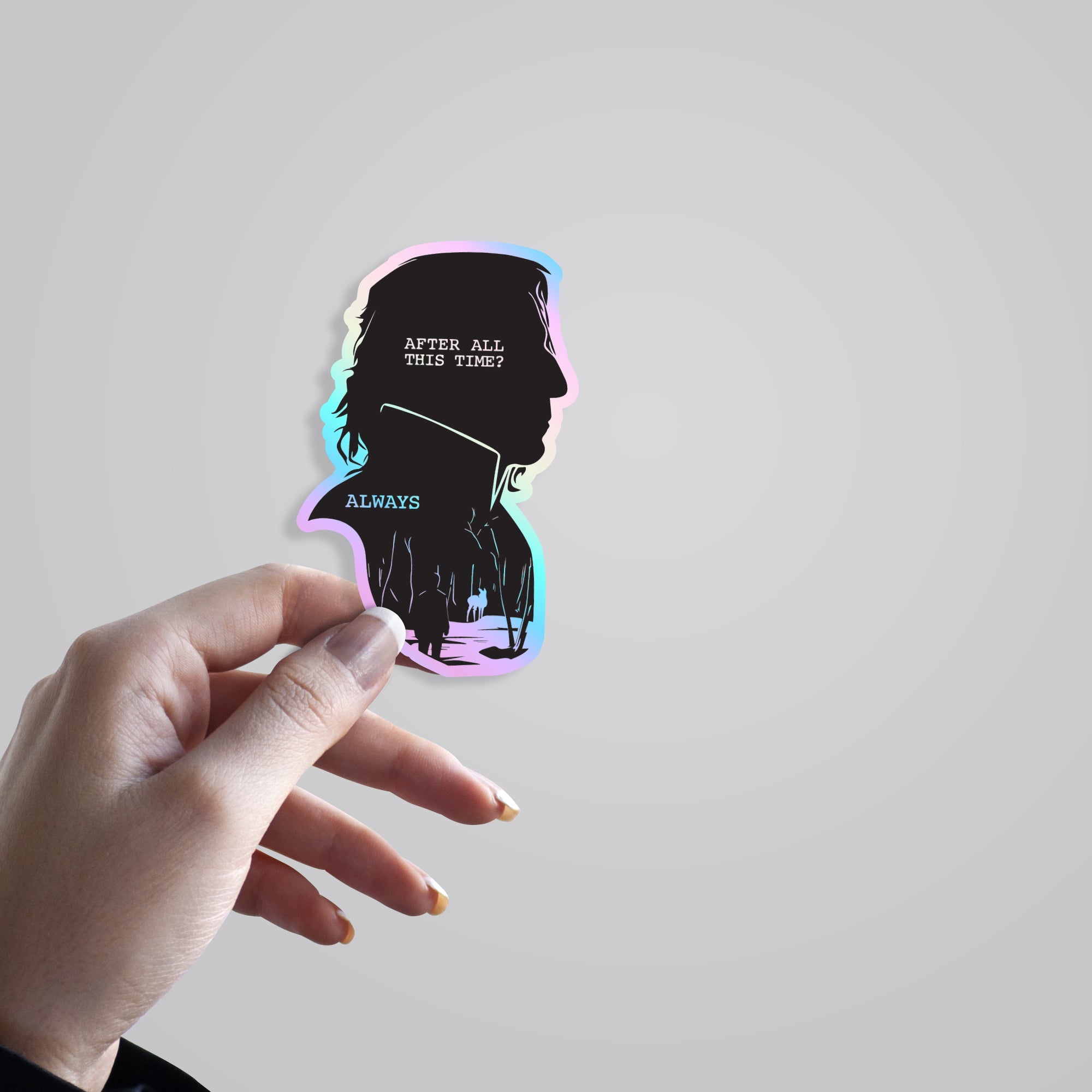 After All This Time? Always Holographic Stickers