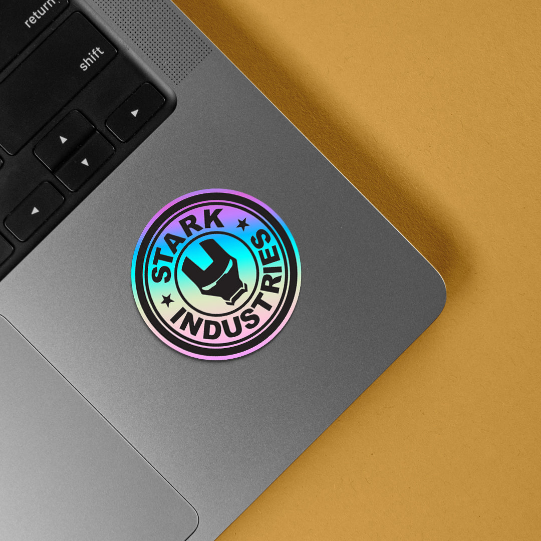 Stark Industries Holographic Stickers
