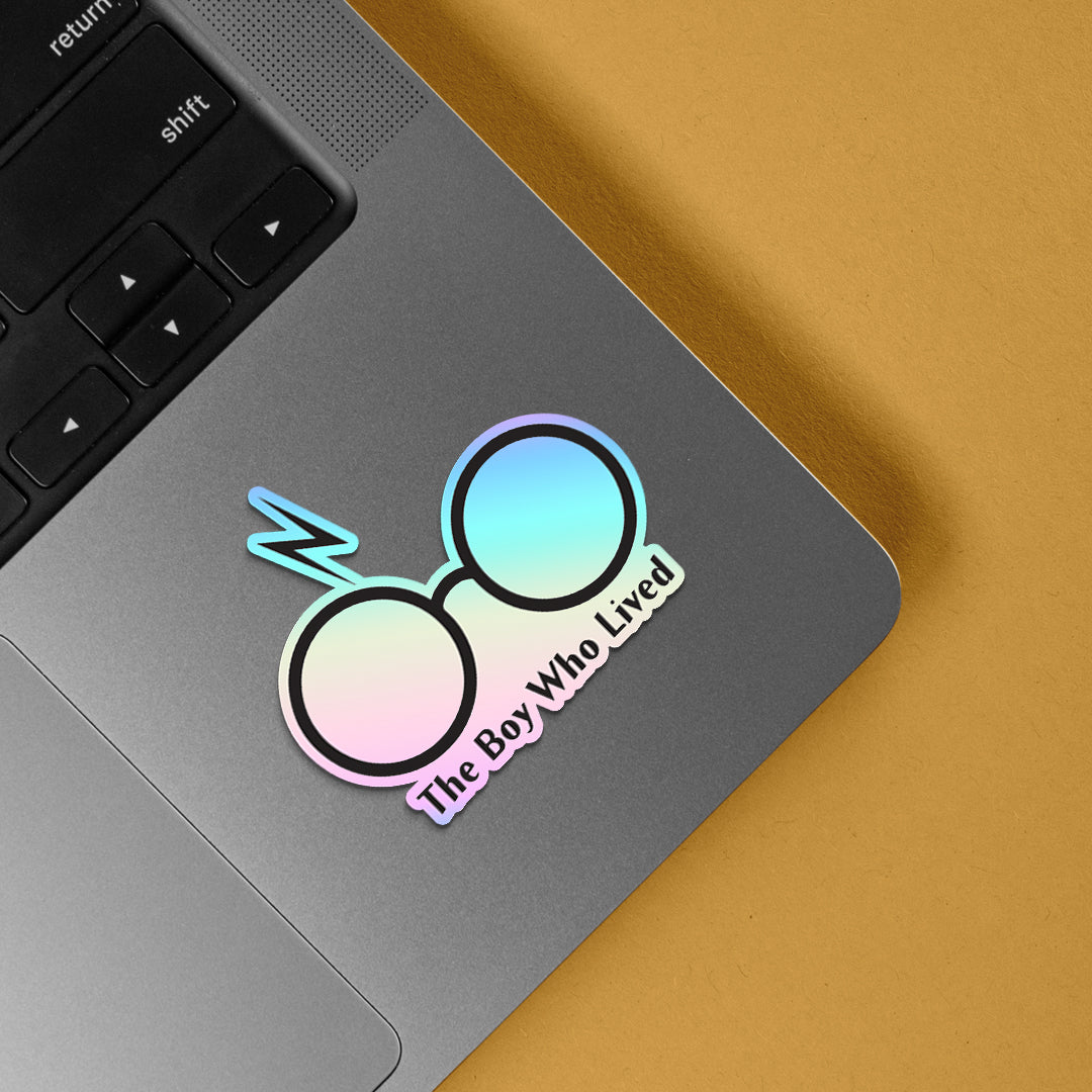 The Boy Who Lived Holographic Stickers