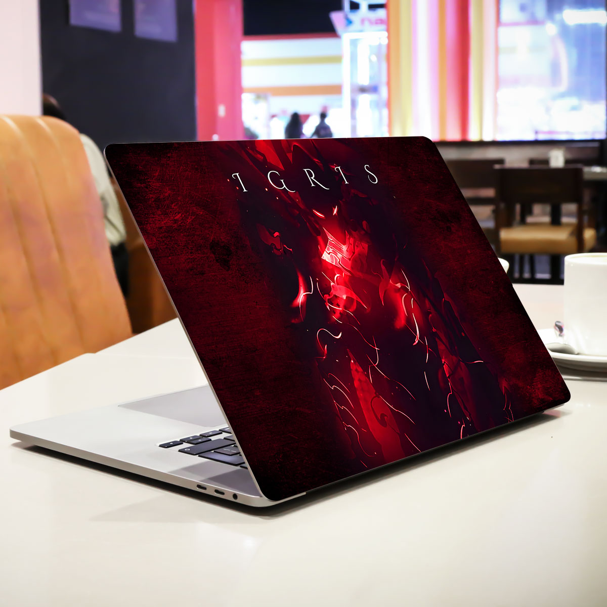 Blood Red Commander Igris Anime Laptop Skin