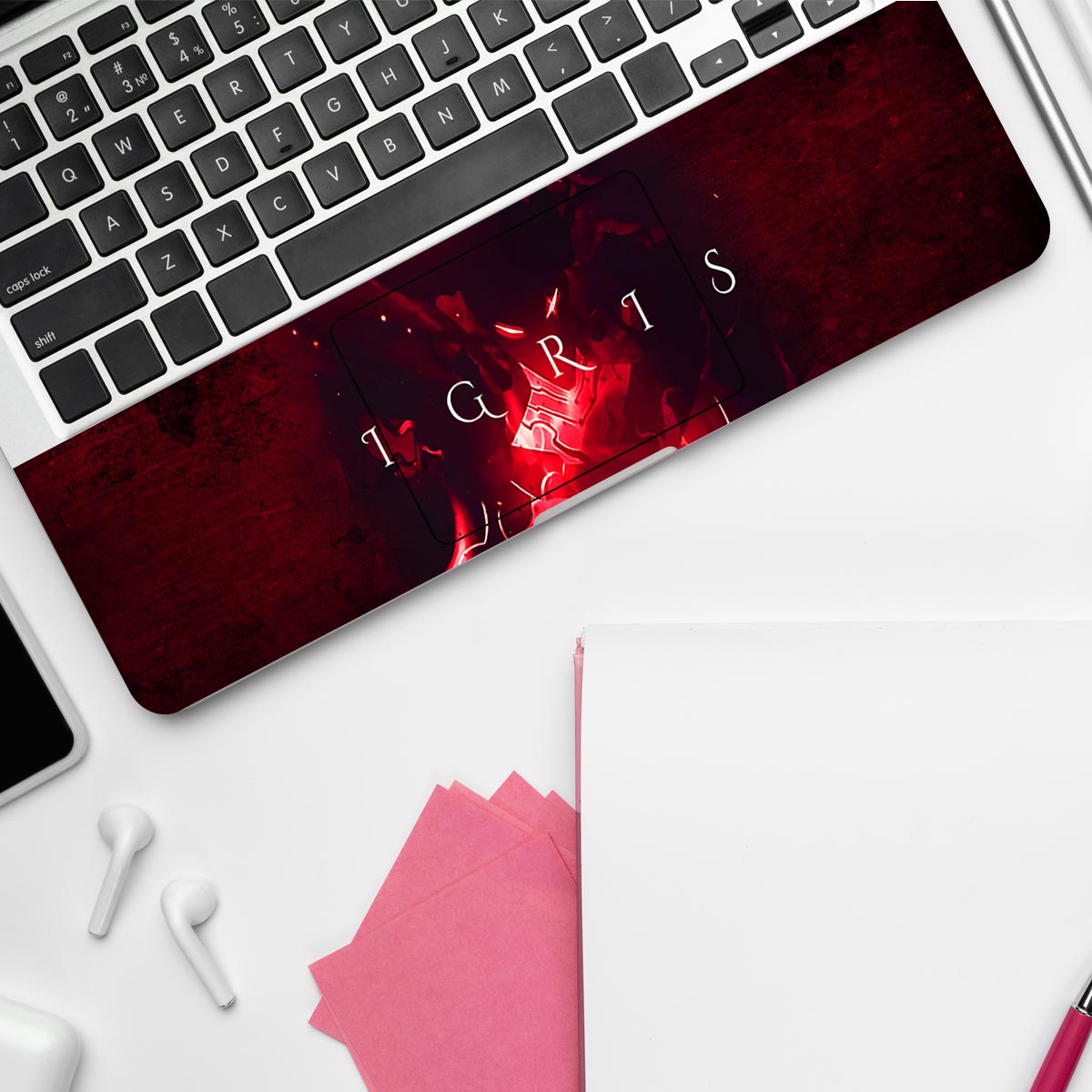Blood Red Commander Igris Anime Laptop Skin