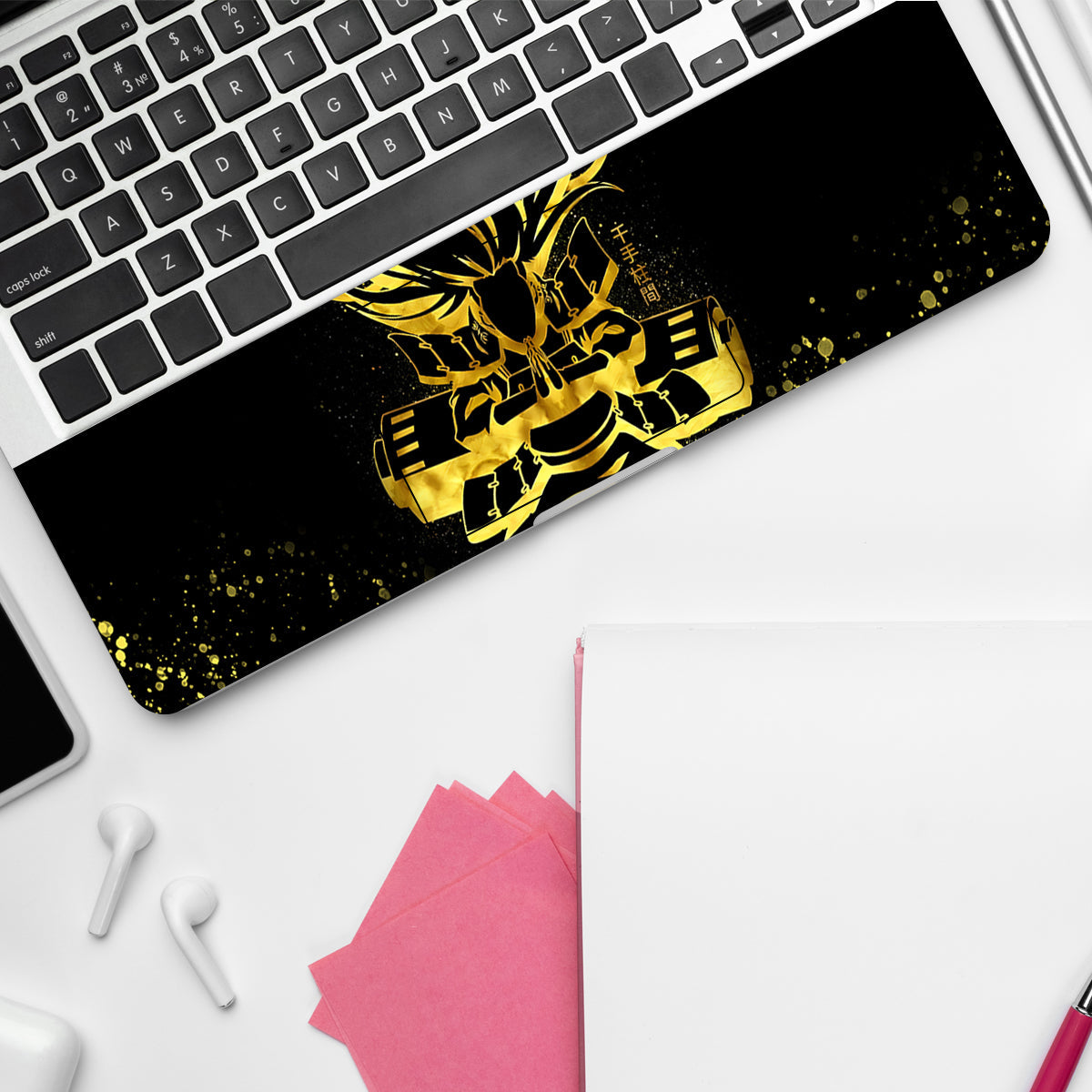 Hashirama Senju in Golden Splendor Anime Laptop Skin