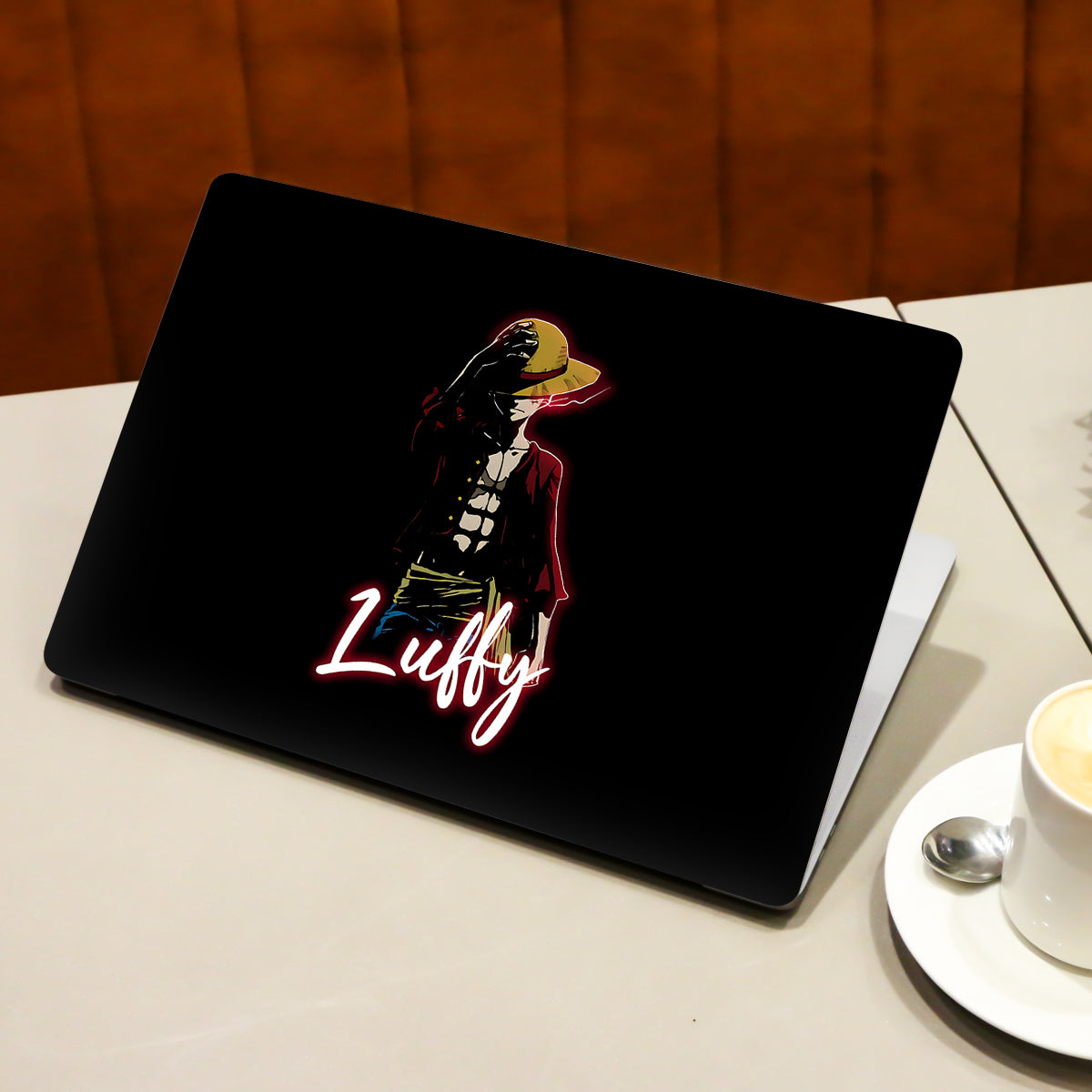 Luffy In Black Backgroud Anime Laptop Skin