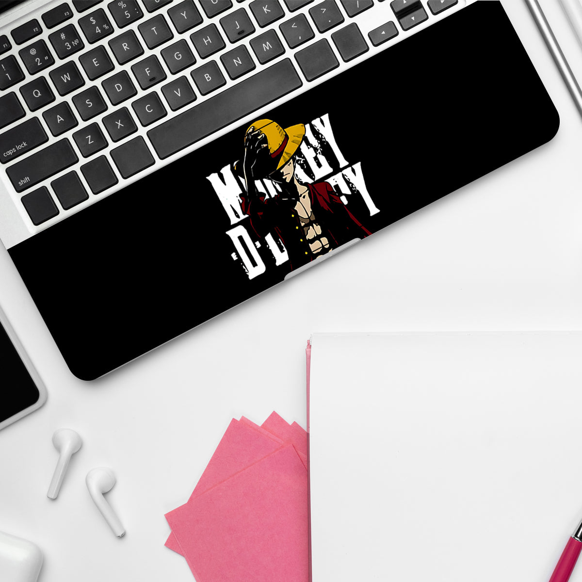 Luffy With His Straw Hat Anime Laptop Skin