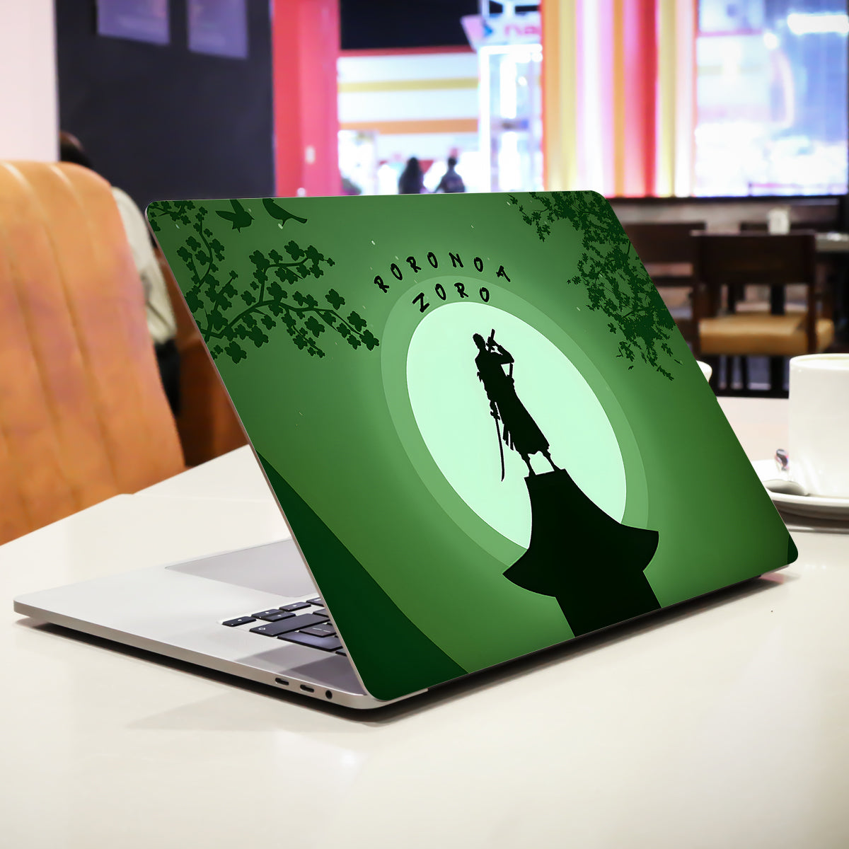Roronoa Zoro Silhouette Anime Laptop Skin