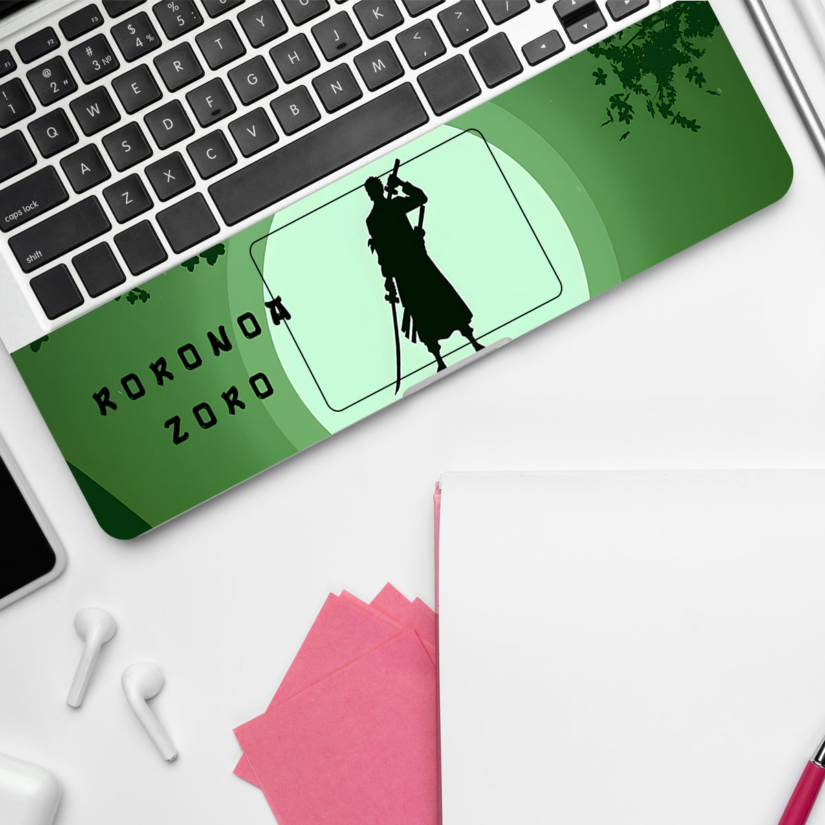 Roronoa Zoro Silhouette Anime Laptop Skin