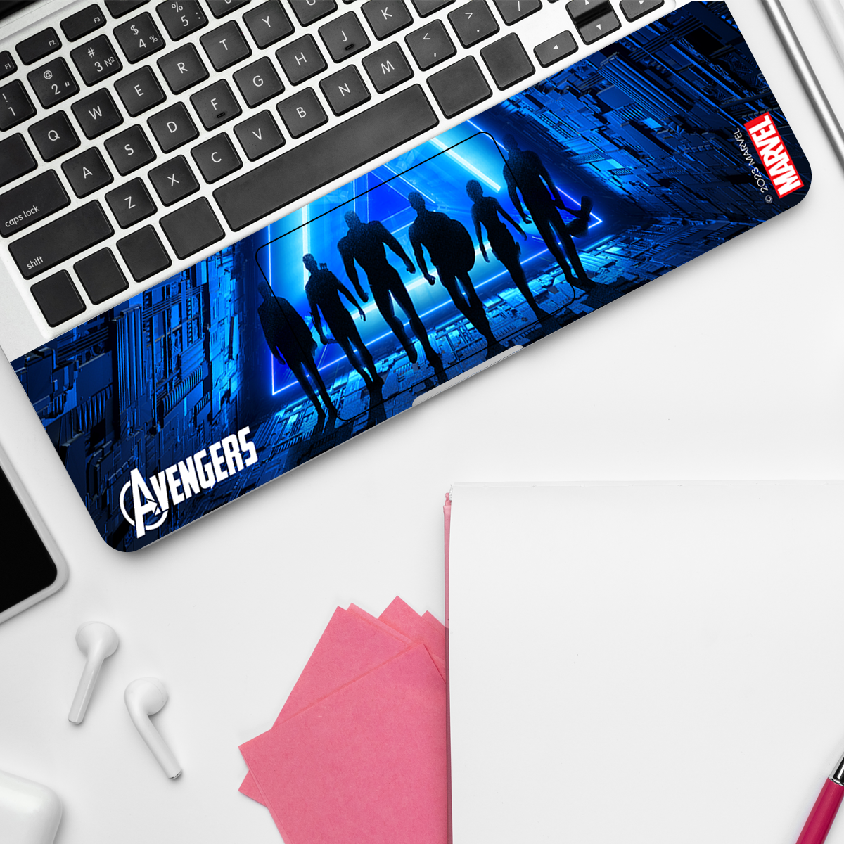 Avengers Assembled Comic Laptop Skin