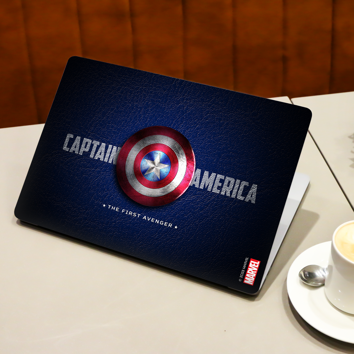 Captain America Shield Comic Laptop Skin