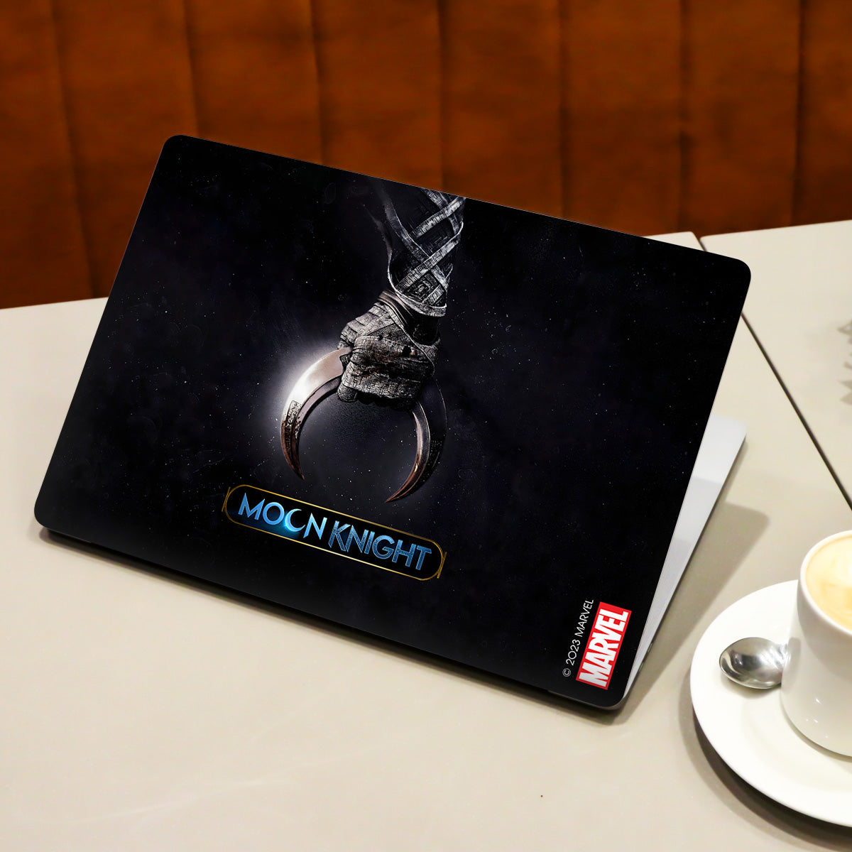 Crescent Blades of Moon Knight Comic Laptop Skin
