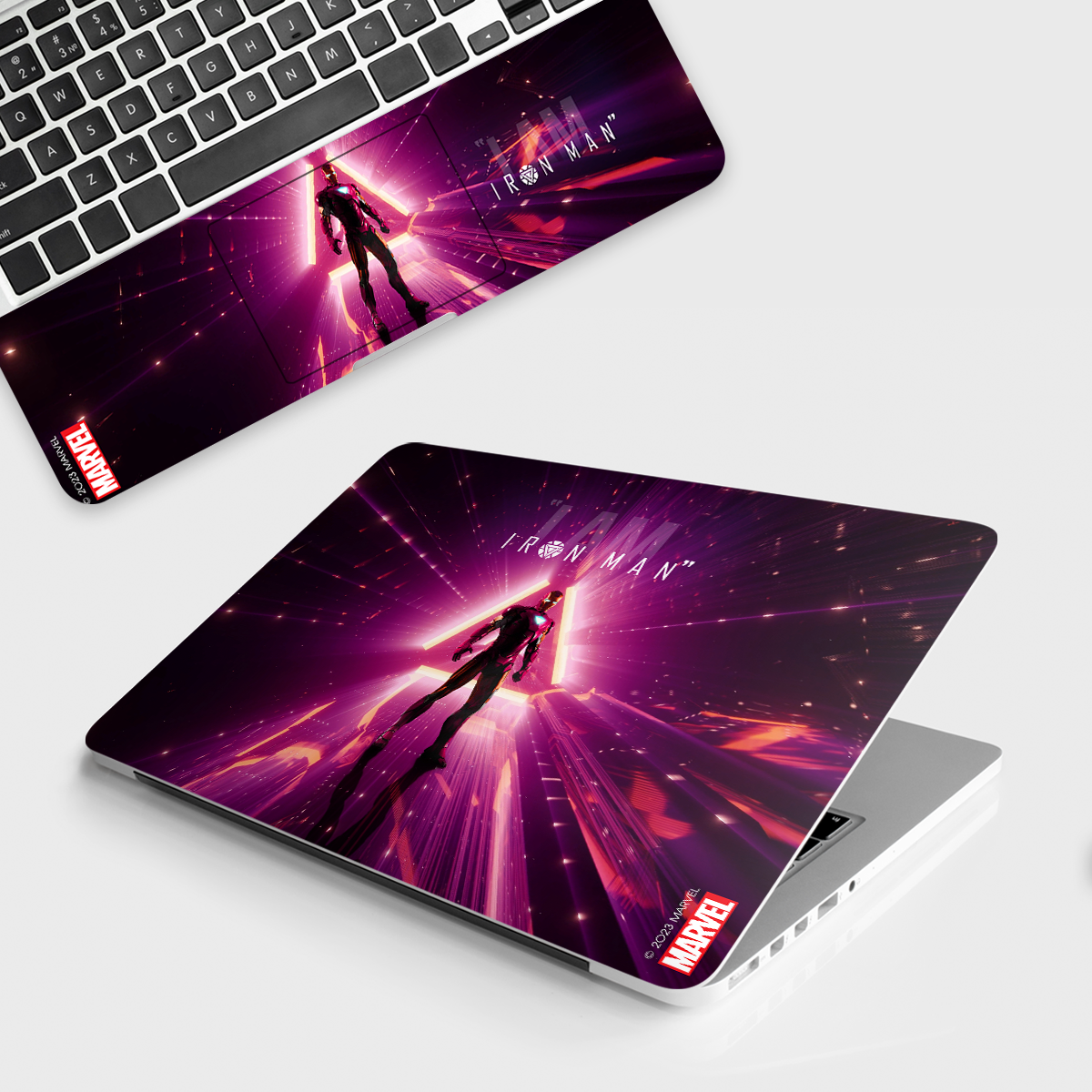 Iron man macbook cover on sale
