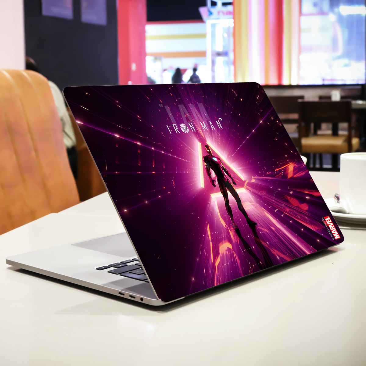 I Am Iron Man Comic Laptop Skin