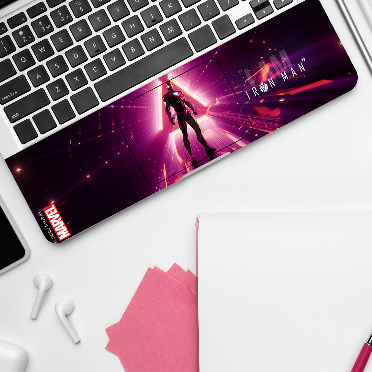 I Am Iron Man Comic Laptop Skin