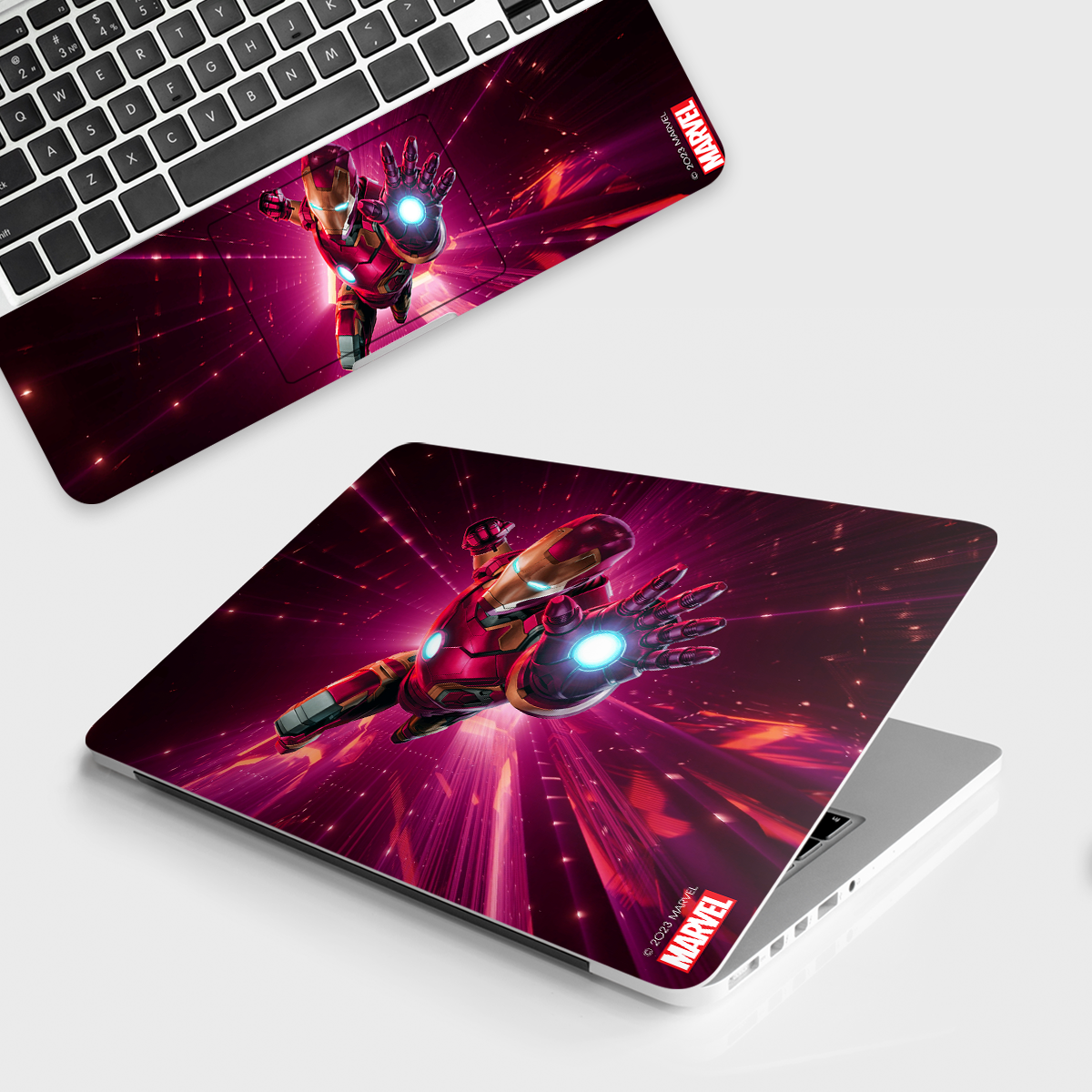 Fomo Store Laptop Skins Comics Iron Man In Action