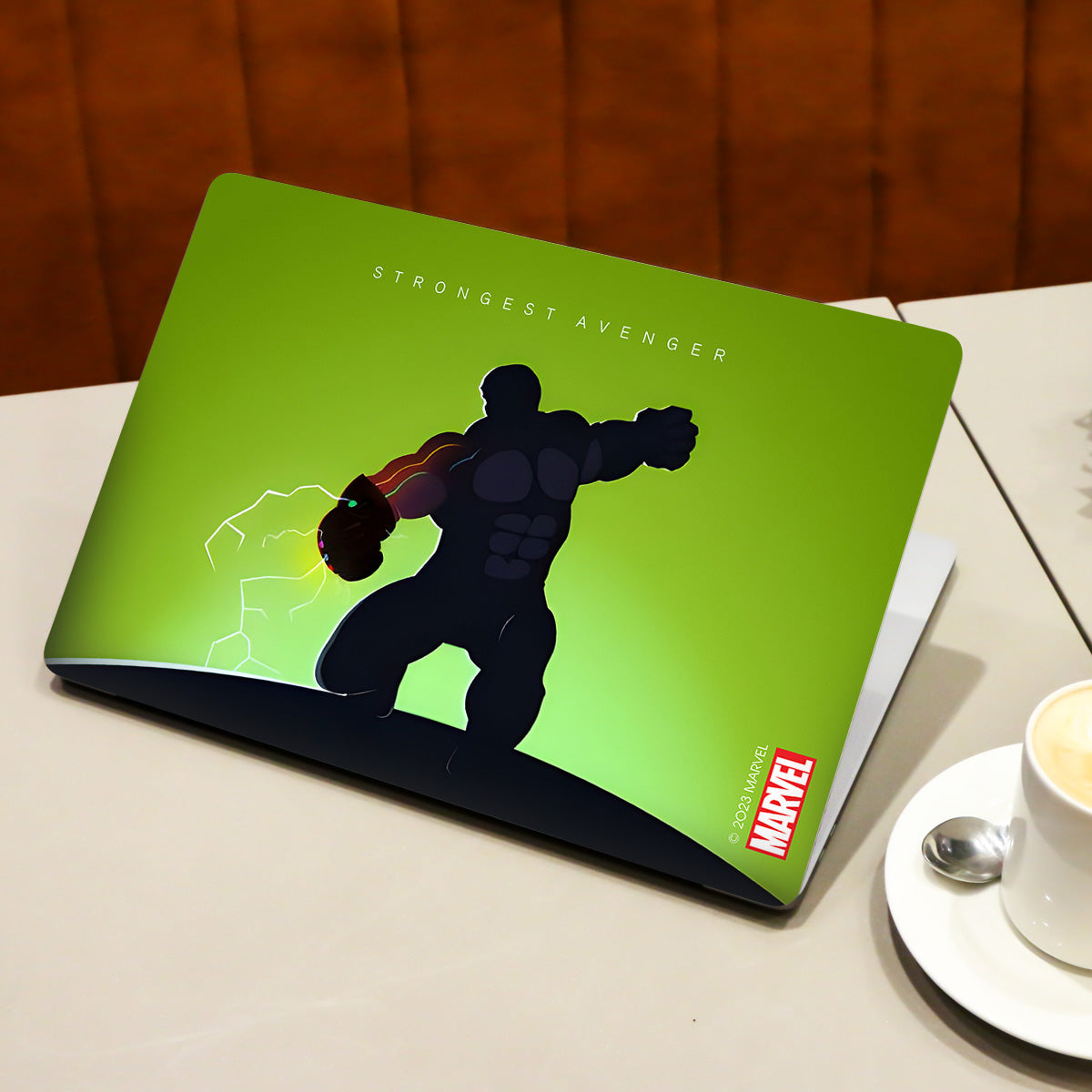 Strongest Avenger Hulk Comic Laptop Skin