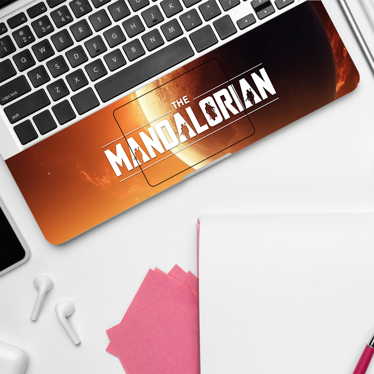 The Mandalorian Comic Laptop Skin