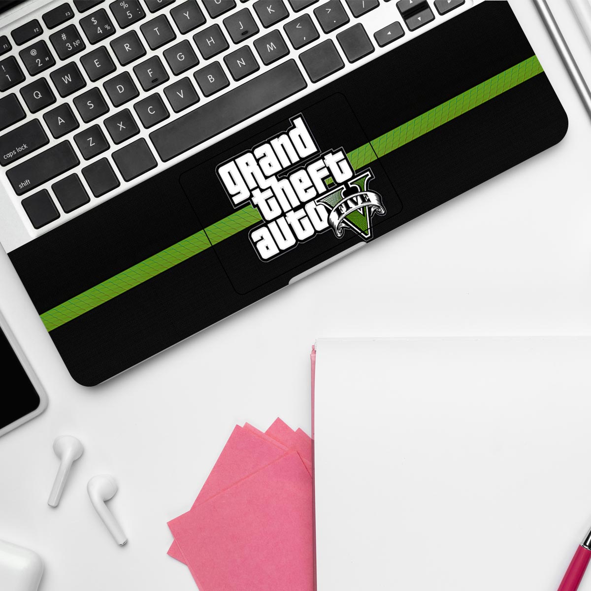 Grand Theft Auto 5 Logo Gaming Laptop Skin