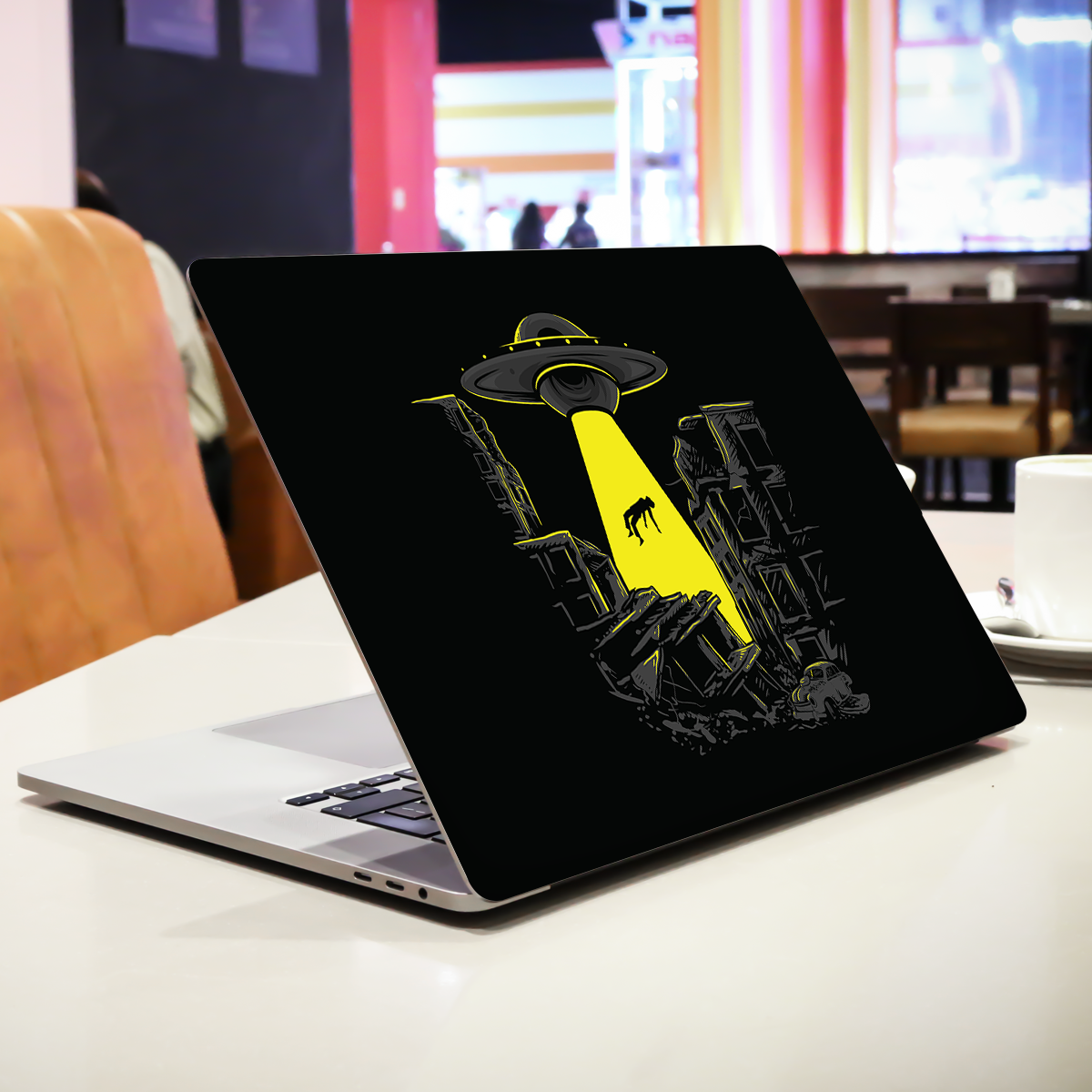 Alien Abduction Laptop Skin