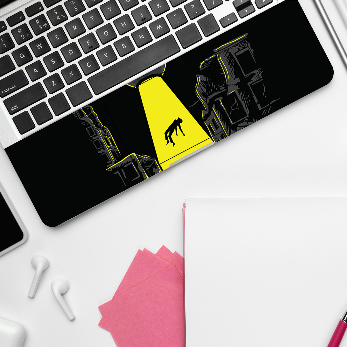 Alien Abduction Laptop Skin