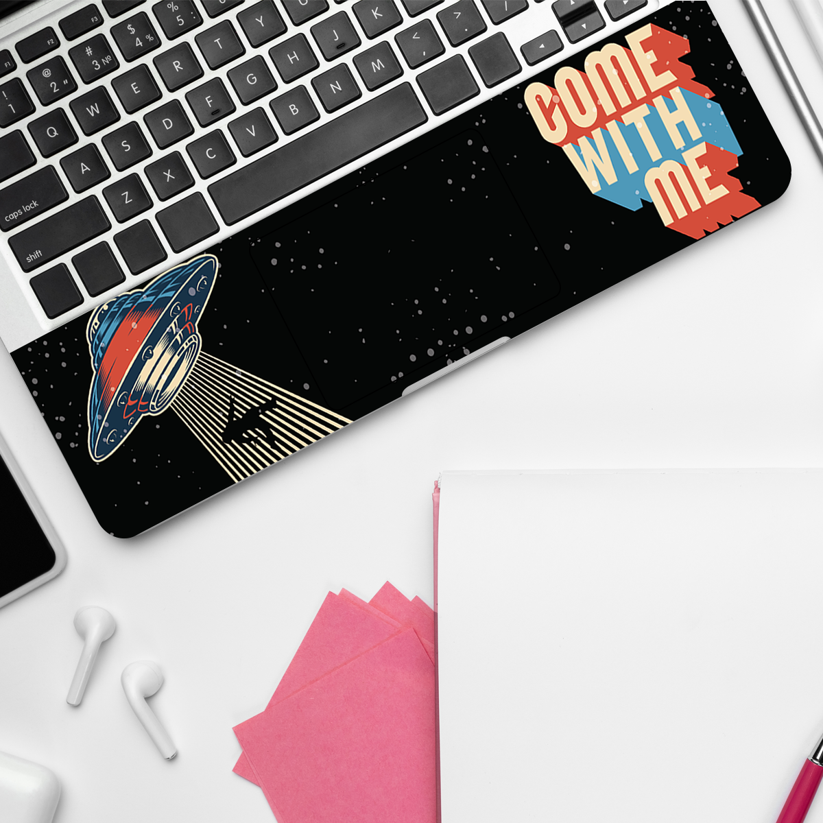 Come With Me Laptop Skin