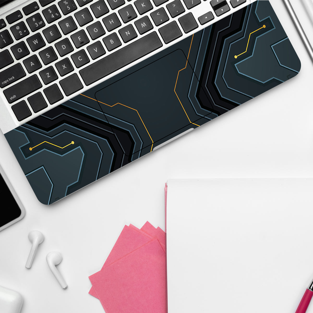 Futuristic Techno Laptop Skin